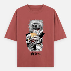 Naruto Shippuden: Jiraiya Sensei Oversized  Unisex Classic Cotton T-Shirt