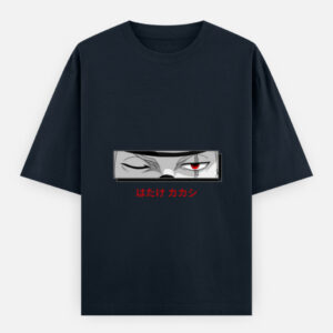 Naruto Shippuden: Kakashi Hatake-The Copy Ninja Unisex Oversized Classic Cotton T-Shirt
