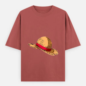 One Piece Hat  Unisex Oversized Classic Cotton T-Shirt